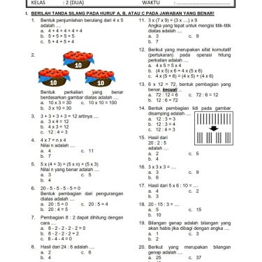 15 Contoh Soal Latihan Bang Soal Kelas 2 Tema 1 dan 2 yang Sering Muncul Saat Ujian