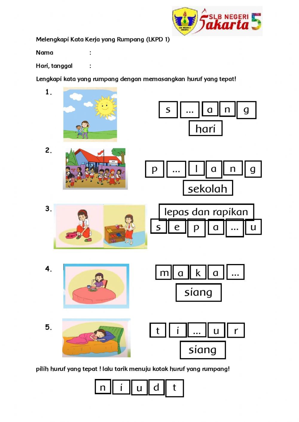 Soal Bahasa Indonesia Kelas 6 Tema 1 Homecare24 - Free Word Template