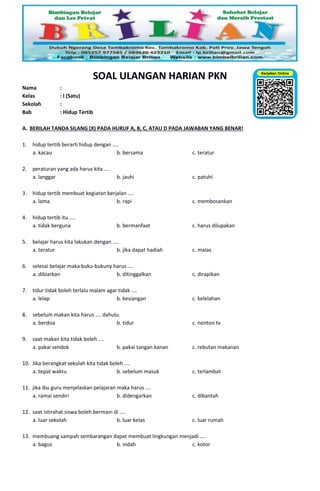 Menguasai Konsep Panduan Komprehensif Soal PKn Kelas 8 Bab 2 dan 3 Menguasai Konsep Panduan Komprehensif Soal PKn Kelas 8 Bab 2 dan 3
