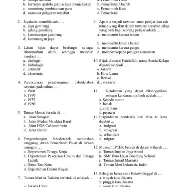 5 Soal Bahasa Indonesia Kelas 7 Semester 1 2020 Wajib Dikuasai, Ternyata Ini Rahasia Jawabannya