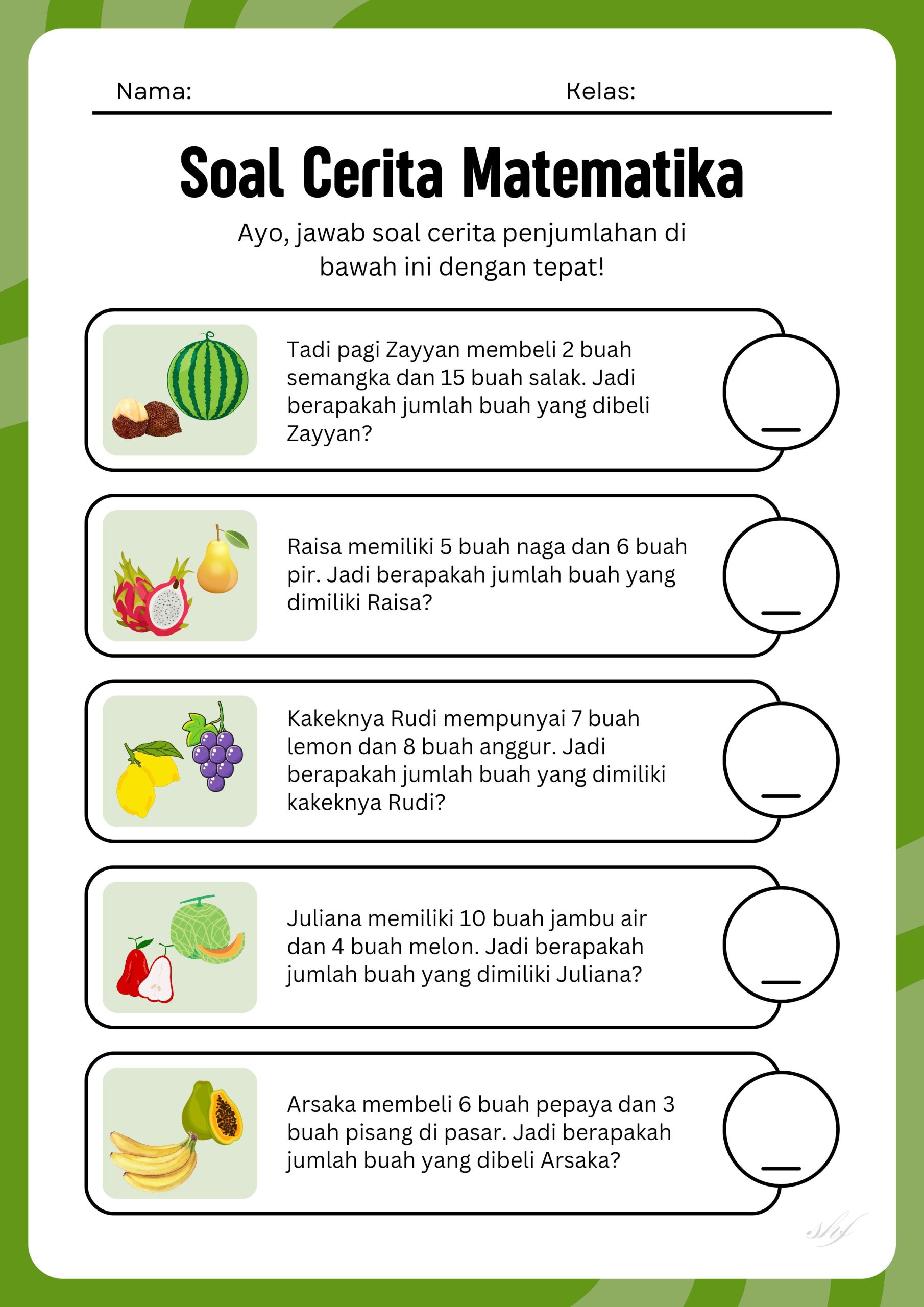 5 Trik Rahasia Mengerjakan Soal Cerita Matematika Kelas 2 SD Semester 1 dengan Mudah