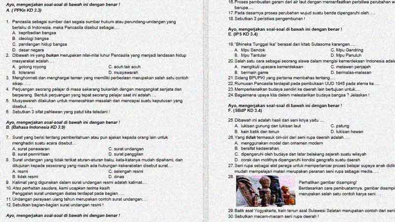 Terungkap Contoh soal tema 7 subtema 3 kelas 5 dalam materi LKBN ANTARA yang wajib tahu