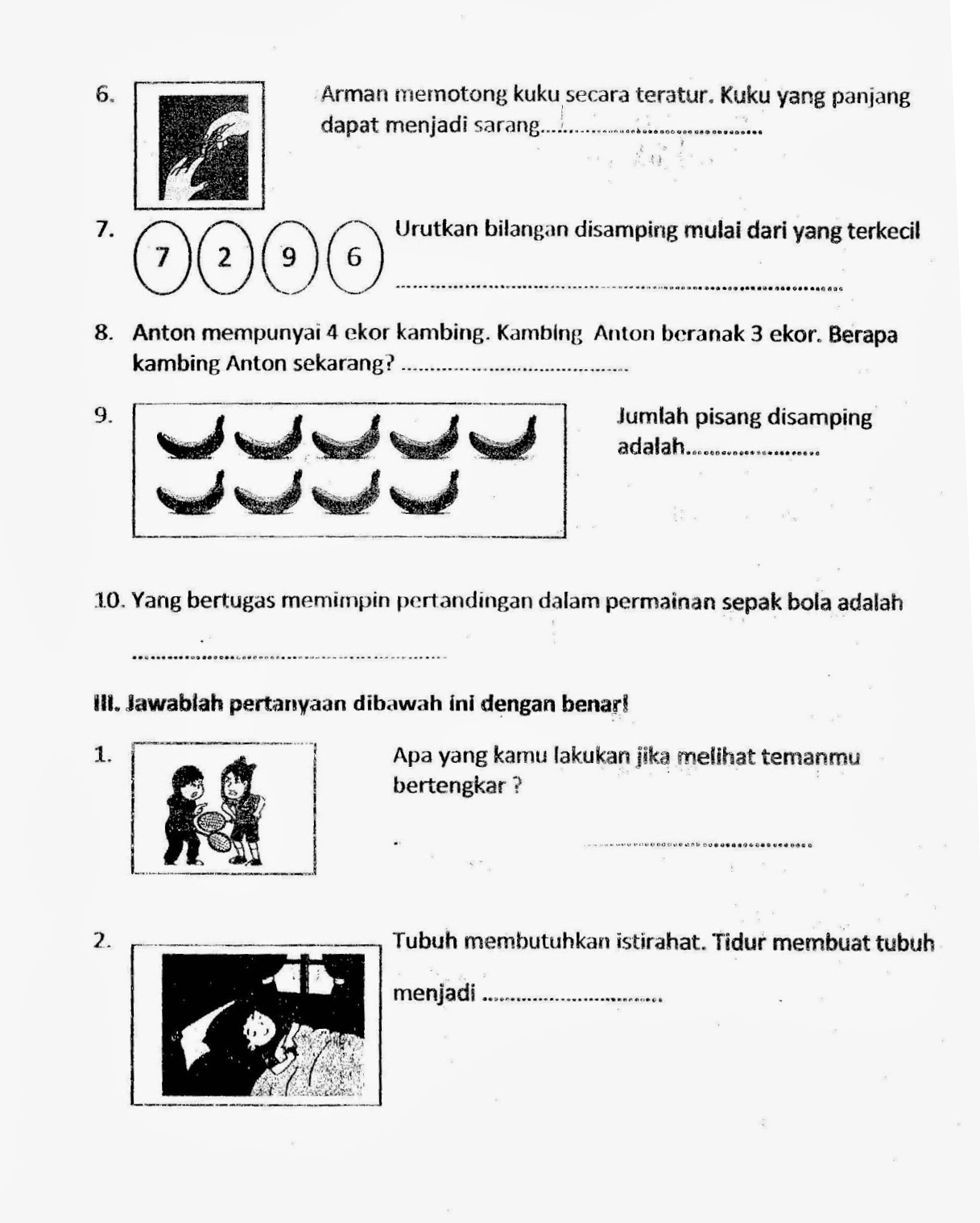Wajib Tahu 5 Contoh Latihan Soal UAS Kelas 1 Tema 1 Agar Nilai Anak Sempurna